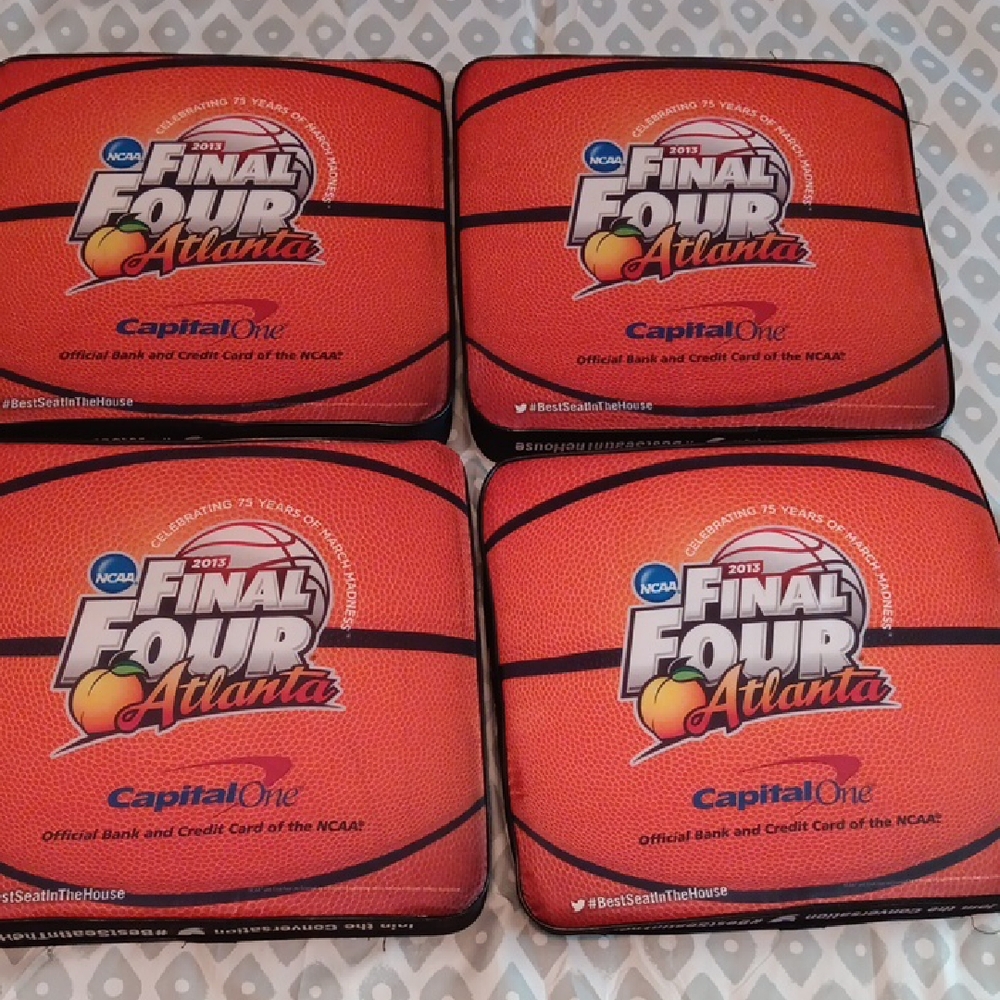 NCAA Final Four Atlanta Basketball Seat Cushions